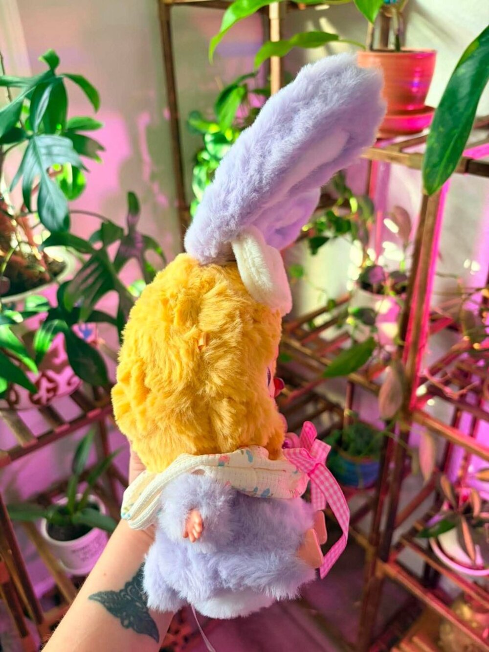 💜🐰 Authentic Baby Three – Lily Rabbit Town V2 plush collectible - Picture 4 of 13